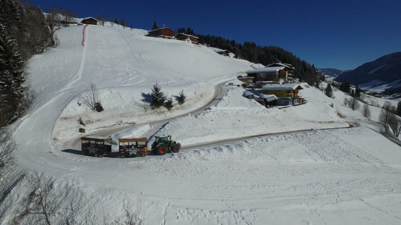 Ski In-Ski Out - Gaestehaeuser Saalbach-Hinterglemm - Wallegghof Christianhof Zewnętrze zdjęcie